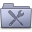 Utilities Folder Lavender Icon 32x32 png